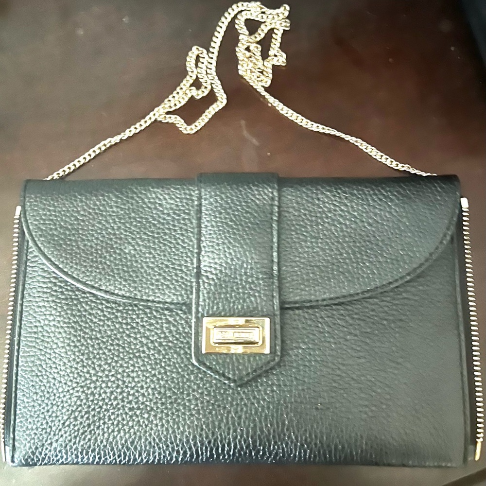 Henri Bendel Black Rivington Tote Bag with Gold Hardware Large - Picture 4 of 4
